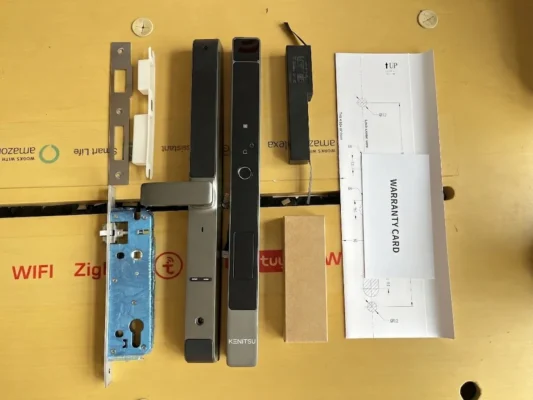KENITSU SD5 13 Chi tiết các bộ phận của khóa vân tay cửa nhôm Kenitsu SD5