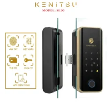 Khóa từ cửa kính cường lực Kenitsu SLD3 giá tốt