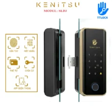 Khóa từ cửa kính cường lực Kenitsu SLD3 chính hãng tích hợp app TTLock