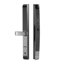Khóa vân tay cửa nhôm kính pin sạc Kenitsu SD5 màu đen titan cao cấp