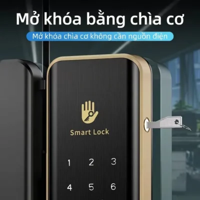Mở khóa cửa kính bằng chìa khóa Kenitsu SLD3