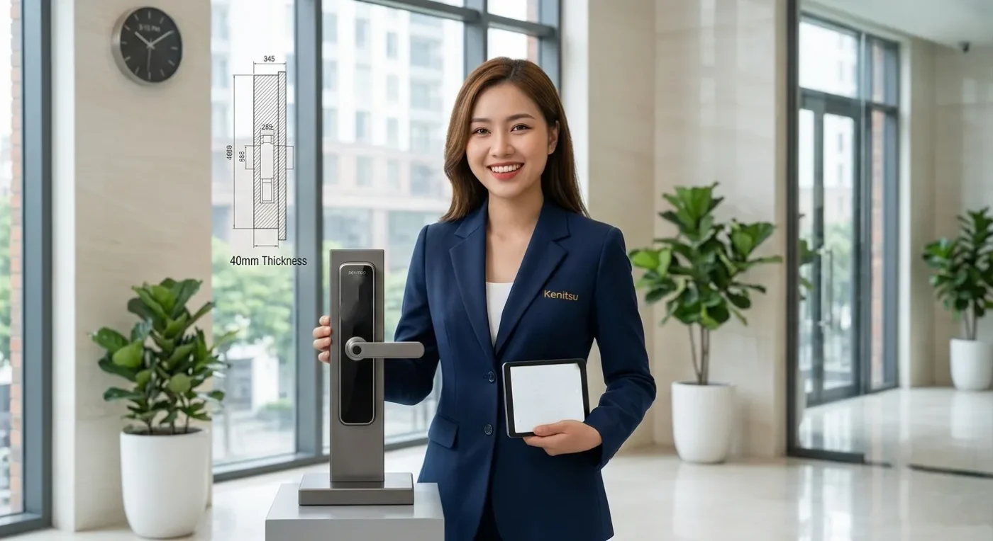 Đội ngũ nhân viên kinh doanh tham gia đợt tuyển dụng Kenitsu vị trí sale khóa thông minh
