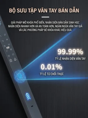 Cảm biến vân tay bán dẫn trên Kenitsu Elite
