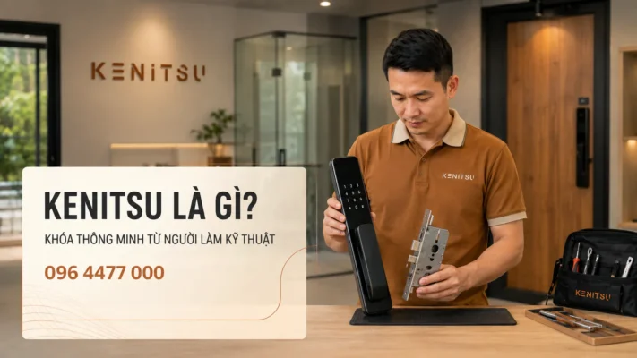 Kenitsu là gì – kỹ thuật viên kiểm tra khóa thông minh và thân khóa cơ khí