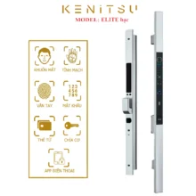 Khóa Kenitsu Elite màu bạc dành cho cửa nhôm