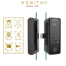 Khóa nhận diện khuôn mặt cửa kính Kenitsu SH9 với nhiều phương thức mở khóa