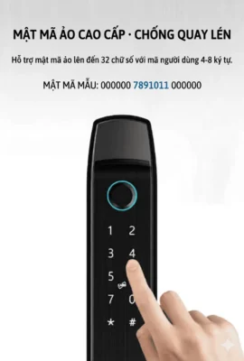 Bàn phím mã số ảo chống nhìn lén của Kenitsu SA1