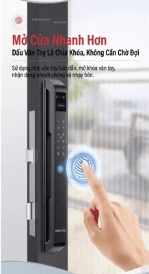Người dùng mở khóa Kenitsu SH8 bằng vân tay