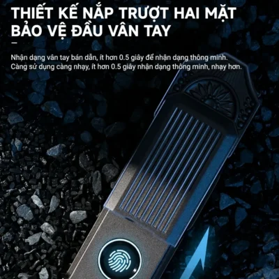 Nắp trượt bảo vệ đầu đọc vân tay Kenitsu Pro